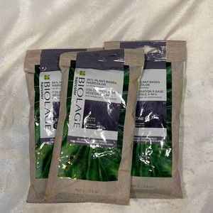 Biolage Plant-Based Haircolor Vegan Formula: Plum Steel x3